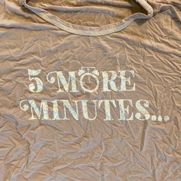 Altar’d State Pink T Shirt 5 More Minutes Small S EUC - Picture 2 of 7